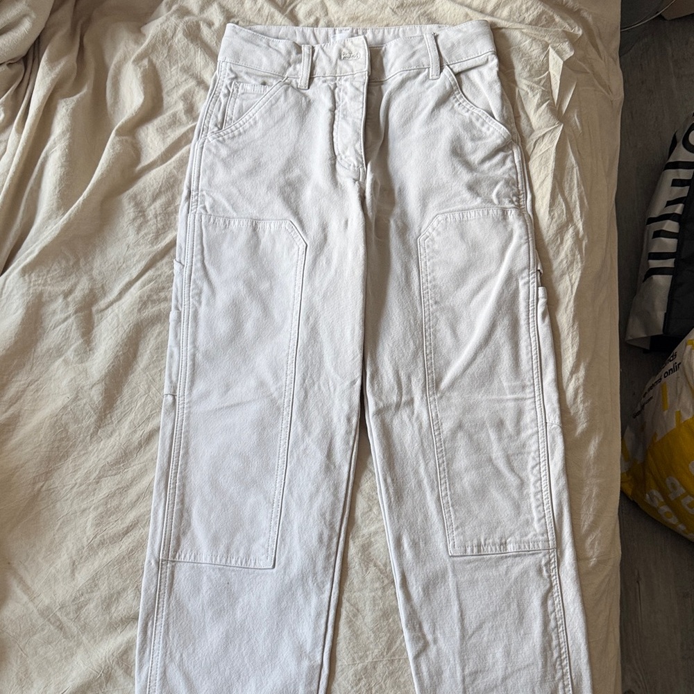 Aritzia Wilfred Free Straight Leg Cargo-Style Pants